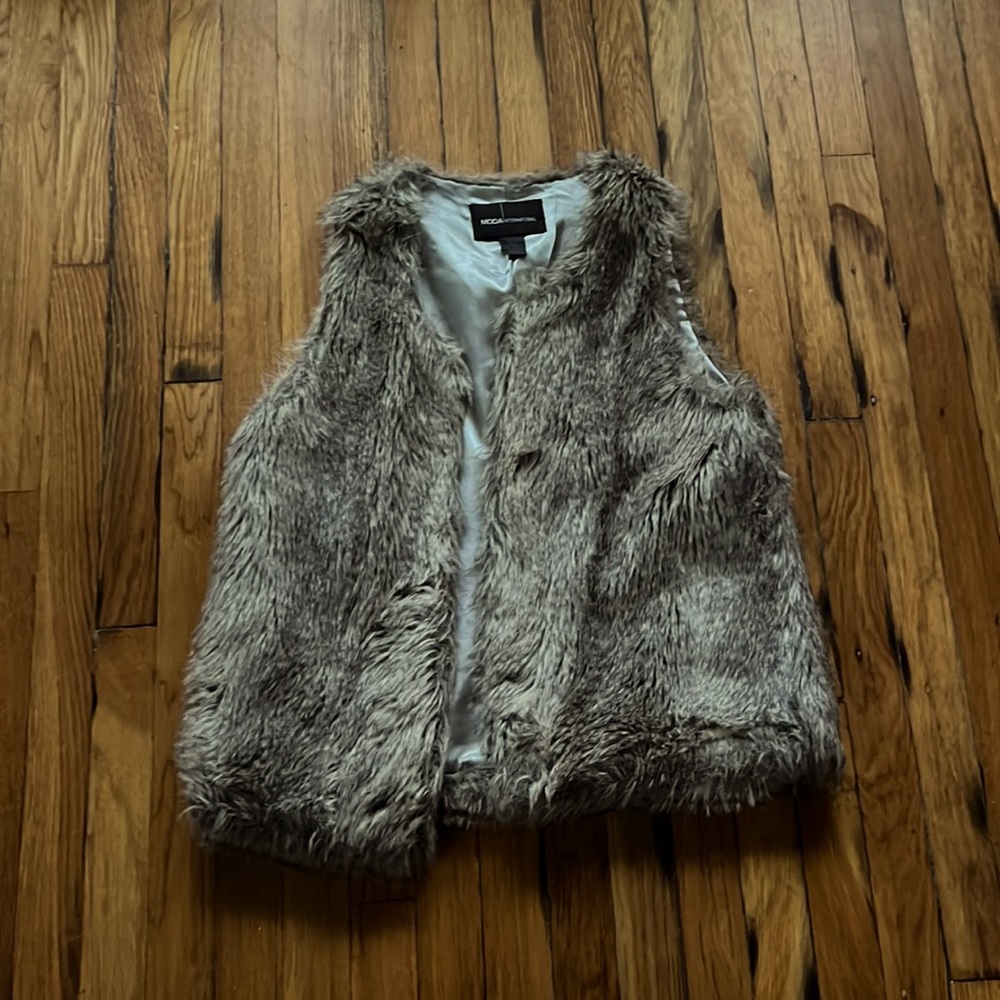 Victoria’s Secret Vintage Fur Vest